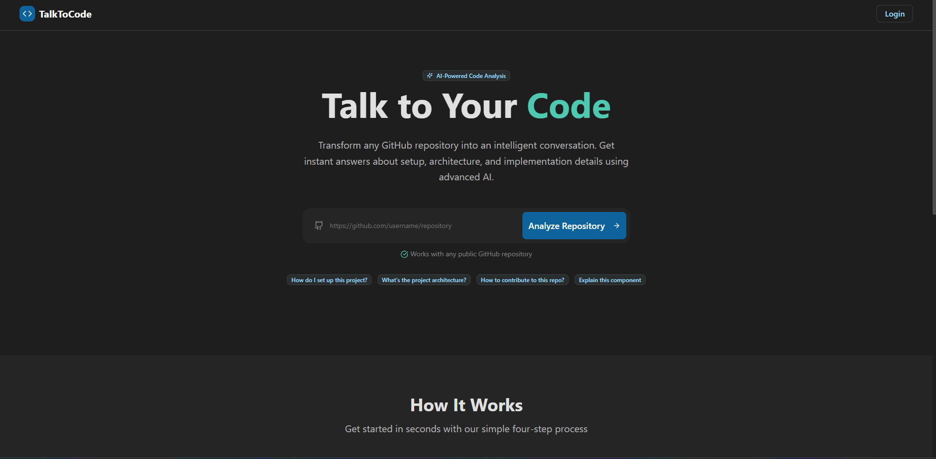 Talk-To-Code preview